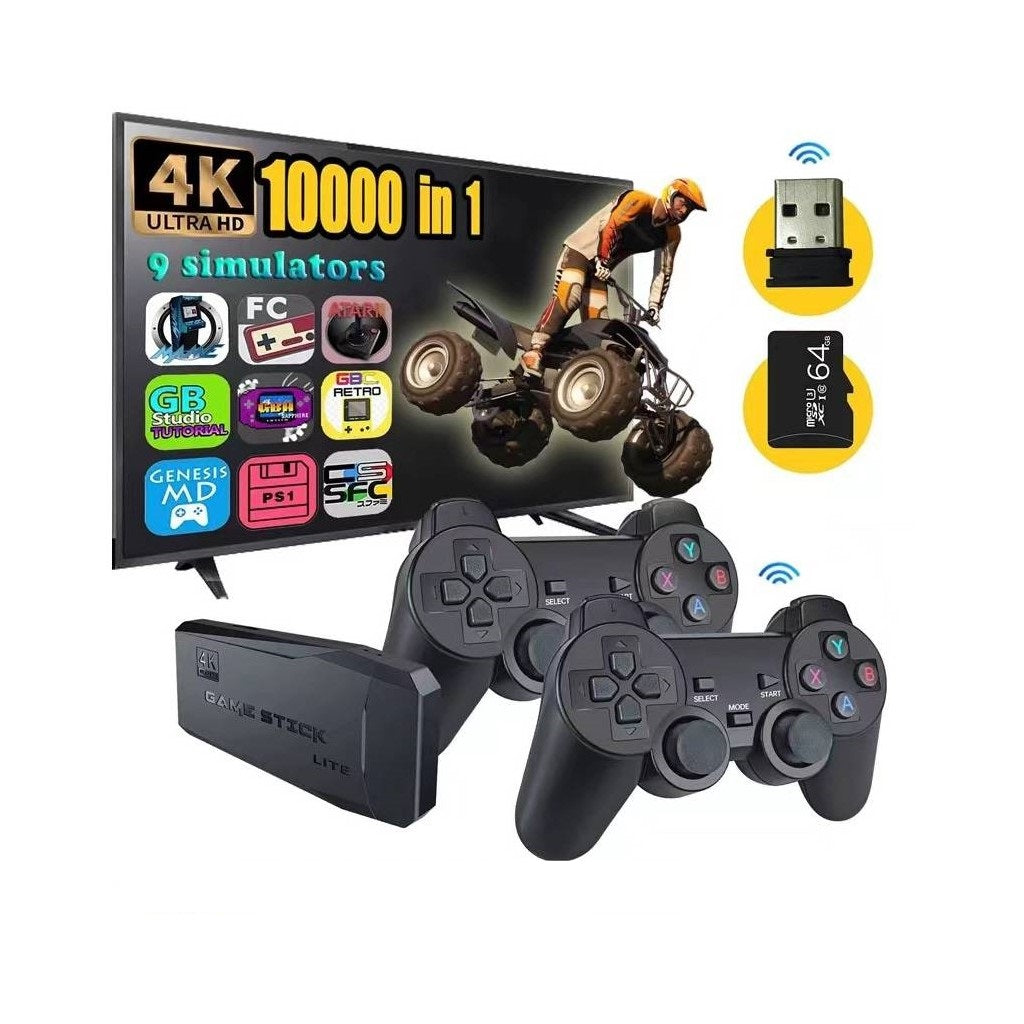 Consola De Videojuego Game Stick 64g